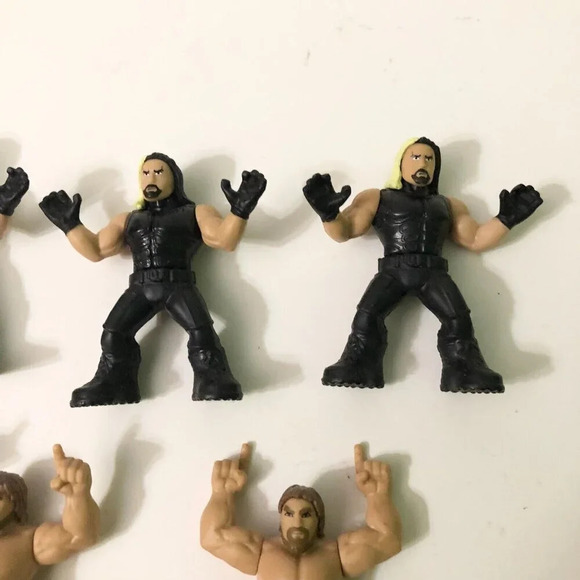 WWE Mighty Minis Wrestling Mini Figures Lot of 19 John Cena Seth Rollins - Picture 6 of 16